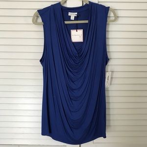 Bisou Bisou Blue Tank